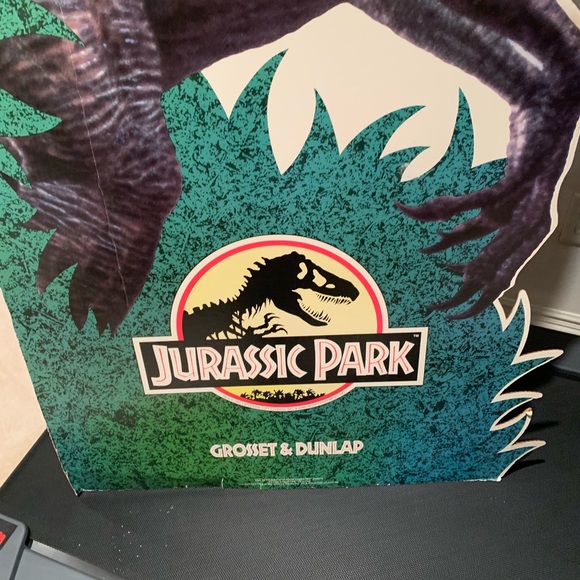 Vtg:RARE:1992c 33yrs Jurassic Park 3-D Movie Advertisement Poster Taking Offers! - Picture 2 of 15